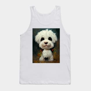 Cute Shichon puppy Tank Top